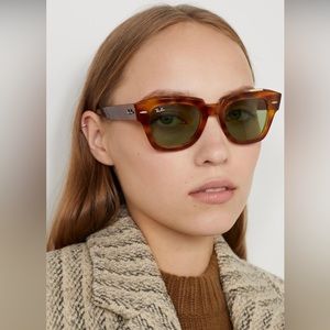 Ray-Ban State Street Tortoise/Green Lenses